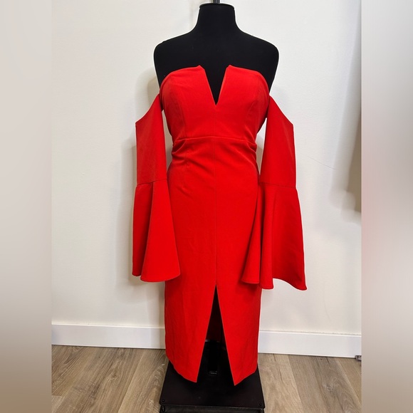 ◾️Bardot Jasmine Split Dress - Picture 2 of 16